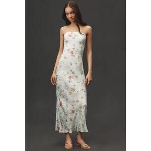 let me be femme ruffle maxi dress A garden party found me and honestly I think I was made for this.  The  @lulus Brylee dress in light pink is doing something to me  the pleating,  the ruffles,